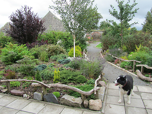Part of the gardens