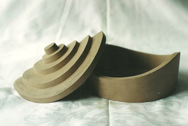 Unfired earthenware